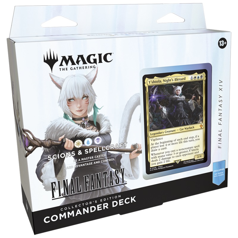 MAGIC FINAL FANTASY COLLECTOR'S COMMANDER SCINS & SPELLCRAFT